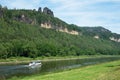 Canyon river Elbe, Germany, Europe