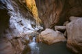 Canyon river Goynuk Royalty Free Stock Photo