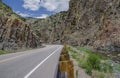 Canyon Road in Colorado Royalty Free Stock Photo