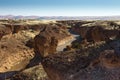 Canyon Sesriem, Namibia Royalty Free Stock Photo