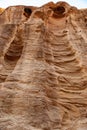 Canyon Siq or El Siq in Petra Jordan. Only road to rock city of Nabatean kingdom, to ancient city o Royalty Free Stock Photo