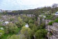 Canyon of the Smotrich River, Kamenets-Podolsky, Ukraine Royalty Free Stock Photo