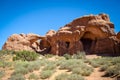Canyon stone with the sky at Arches national park Utah Royalty Free Stock Photo