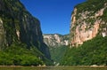 Canyon Sumidero Royalty Free Stock Photo