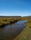 Canyon of the Sweetwater River in Wyoming Royalty Free Stock Photo