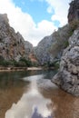 Canyon Torrent de Pareis, Majorca Royalty Free Stock Photo