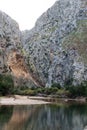 Canyon Torrent de Pareis, Majorca Royalty Free Stock Photo