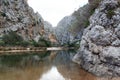 Canyon Torrent de Pareis, Majorca Royalty Free Stock Photo