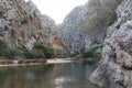 Canyon Torrent de Pareis, Majorca Royalty Free Stock Photo