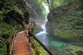 Canyon Vintgar, Triglav - Slovenia, Royalty Free Stock Photo