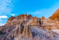 Canyon Walls of Siltstone Towers