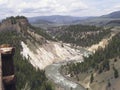 Canyon - Yellowstone Royalty Free Stock Photo