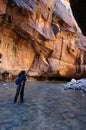 Canyoneering Royalty Free Stock Photo