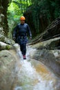 Canyoning Furco Canyon Royalty Free Stock Photo