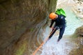 Canyoning Furco Canyon Royalty Free Stock Photo