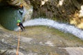 Canyoning Furco Canyon Royalty Free Stock Photo