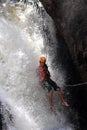 Canyoning waterfall decent Vietnam