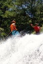 Canyoning waterfall decent Vietnam