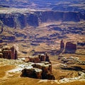 View of Canyonlands in Utah Royalty Free Stock Photo