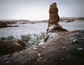 Canyonlands National Park Snowstorm, Utah Royalty Free Stock Photo