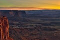 Canyonlands National Park in Utah as Sunrise