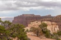 Canyonlands - Panoramic aerial view on Colorado River canyon seen from Shaffer Canyon Overlook near Moab, Utah, USA Royalty Free Stock Photo