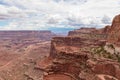 Canyonlands - Scenic view from Shafer Trail Viewpoint in Canyonlands National Park near Moab, Utah, USA Royalty Free Stock Photo