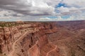 Canyonlands - Scenic view from Shafer Trail Viewpoint in Canyonlands National Park near Moab, Utah, USA Royalty Free Stock Photo