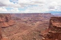 Canyonlands - Scenic view from Shafer Trail Viewpoint in Canyonlands National Park near Moab, Utah, USA Royalty Free Stock Photo