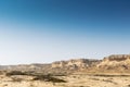 Canyons in the Namibe Desert. Angola. Africa. Royalty Free Stock Photo