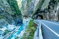 Canyons of Taroko national park. Royalty Free Stock Photo