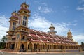 Cao Dai temple Royalty Free Stock Photo