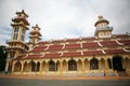 Cao Dai temple in Tai Ninh (Vietnam)