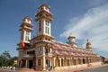 Cao Dai Temple in Vietnam Royalty Free Stock Photo