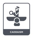 caodaism icon in trendy design style. caodaism icon isolated on white background. caodaism vector icon simple and modern flat
