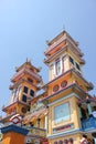 Caodaist Architecture Southern Vietnam Cao Dai Temple Long Than