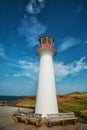 Cap aux meules Lighthouse also called Borgot lighthouse