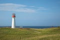 Cap aux meules lighthouse in Magdalen island