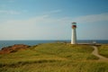 Cap aux meules lighthouse in Magdalen island