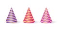 Cap for birthday party, new year party celebration Royalty Free Stock Photo