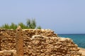 Carthaginian Ruins in Cap Bon, Tunisia Royalty Free Stock Photo