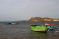 Fishing Boats in Cap Bon, Tunisia Royalty Free Stock Photo