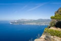 Cap Canaille cliffs above Cassis coastline Royalty Free Stock Photo