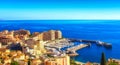 Cap d`Ail port and Fontvieille