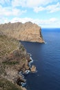 Cap de Formentor cliff coast and Mediterranean Sea, Majorca