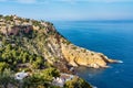 Cap de la Nau, Nao cape in Xabia Javea near Alicante Spain Royalty Free Stock Photo