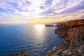 Cap de la Nau Nao cape in Xabia Javea Royalty Free Stock Photo