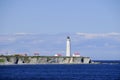 Cap des Rosiers Lighthouse Royalty Free Stock Photo