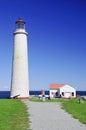 Cap des Rosiers Lighthouse Royalty Free Stock Photo