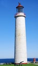 Cap-des-Rosiers Lighthouse is the tallest lighthouse in Canada. Royalty Free Stock Photo